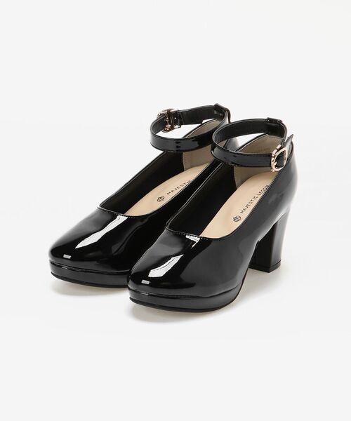 MAJESTIC LEGON（マジェスティックレゴン）の「ふかふかリボンsetパンプス（パンプス・レディース・ブラック/モカ/グレイッシュベージュ/ブラック系その他2・SMALL/MEDIUM/LARGE/X-LARGE）」の3枚目の写真