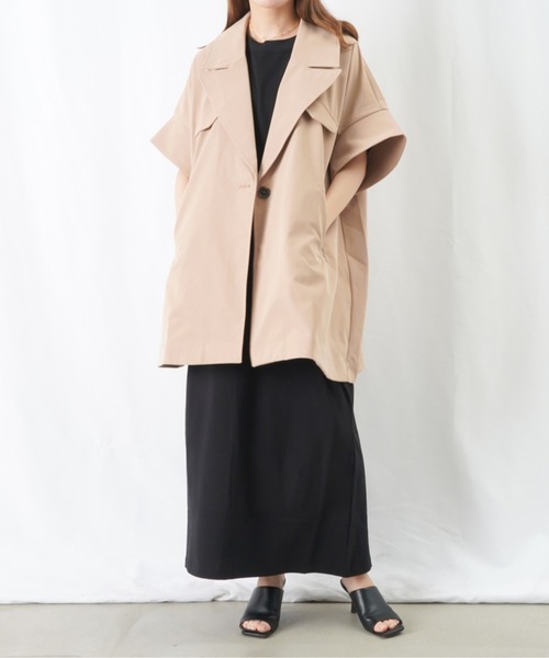 AVIE（アビィ）の「AVIE×LC/LLL ツイルAラインコート（その他アウター・レディース・ベージュ/カーキ/レッド・FREE）」の16枚目の写真