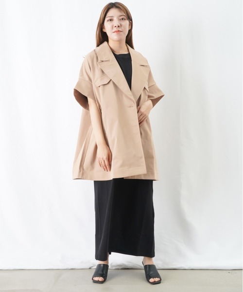 AVIE（アビィ）の「AVIE×LC/LLL ツイルAラインコート（その他アウター・レディース・ベージュ/カーキ/レッド・FREE）」の18枚目の写真