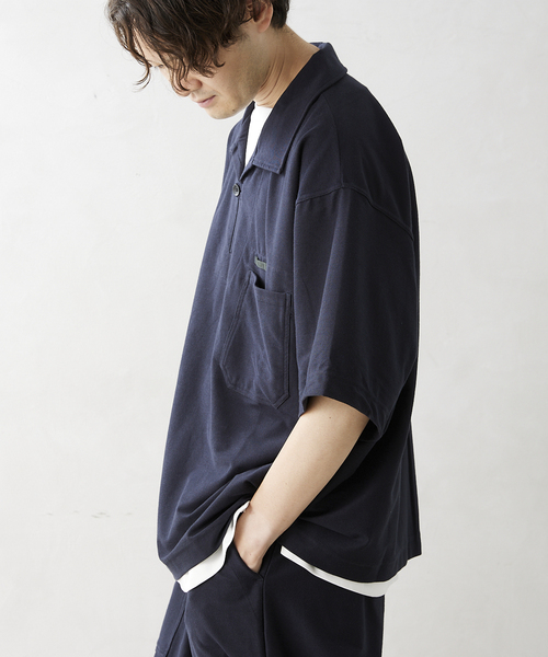 EDOMOND/COOL TOUCH スキッパーシャツ（Tシャツ/カットソー
