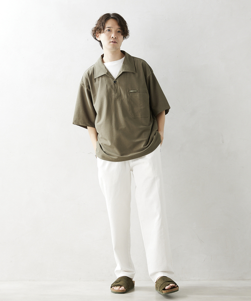 EDOMOND/COOL TOUCH スキッパーシャツ（Tシャツ/カットソー