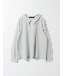 mizuiroind（ミズイロインド）の「シャツカラーロングスリーブプルオーバー（Tシャツ/カットソー）」