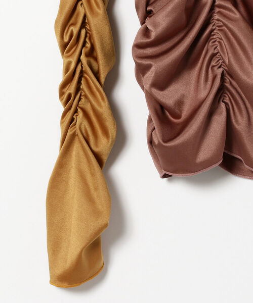 Ray BEAMS（レイビームス）の「RBS / キリカエ シャーリング プルオーバー（Tシャツ/カットソー・レディース・オフホワイト/カーキ・ONE SIZE）」の14枚目の写真