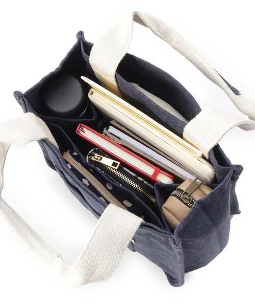 one'sterrace(ワンズテラス)の「◆【A4可】Magicalトート(トートバッグ・レディース・グレー系/黄緑系/ブルー・99)」の6枚目の写真