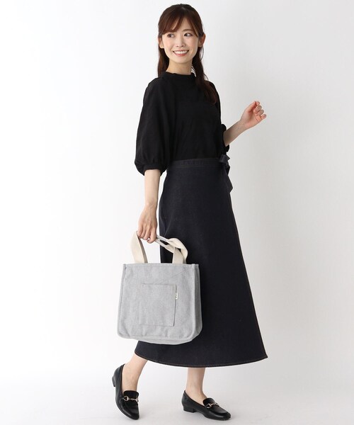 one'sterrace(ワンズテラス)の「◆【A4可】Magicalトート(トートバッグ・レディース・グレー系/黄緑系/ブルー・99)」の11枚目の写真