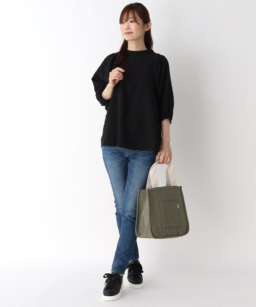 one'sterrace(ワンズテラス)の「◆【A4可】Magicalトート(トートバッグ・レディース・グレー系/黄緑系/ブルー・99)」の13枚目の写真