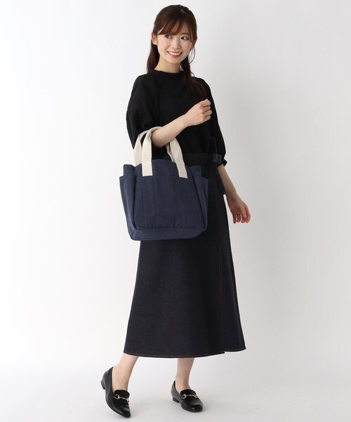 one'sterrace(ワンズテラス)の「◆【A4可】Magicalトート(トートバッグ・レディース・グレー系/黄緑系/ブルー・99)」の17枚目の写真