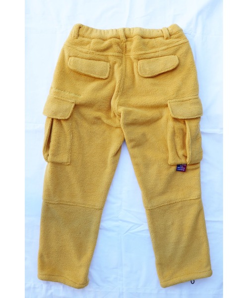 AlexanderLeeChang(アレキサンダーリーチャン)の「BACANCES ALL INCLUSIVE×AlexanderLeeChang/バカンス・オールインクルーシブ×アレキサンダーリーチャン BLC FLEECE ARMY CARGO PANTS(カーゴパンツ・メンズ・ブラック/ブラウン/マスタード・M/L/XL)」の5枚目の写真