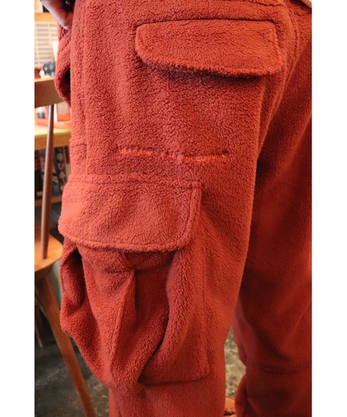 AlexanderLeeChang(アレキサンダーリーチャン)の「BACANCES ALL INCLUSIVE×AlexanderLeeChang/バカンス・オールインクルーシブ×アレキサンダーリーチャン BLC FLEECE ARMY CARGO PANTS(カーゴパンツ・メンズ・ブラック/ブラウン/マスタード・M/L/XL)」の21枚目の写真