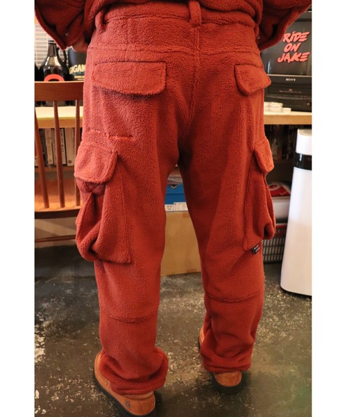 AlexanderLeeChang(アレキサンダーリーチャン)の「BACANCES ALL INCLUSIVE×AlexanderLeeChang/バカンス・オールインクルーシブ×アレキサンダーリーチャン BLC FLEECE ARMY CARGO PANTS(カーゴパンツ・メンズ・ブラック/ブラウン/マスタード・M/L/XL)」の19枚目の写真