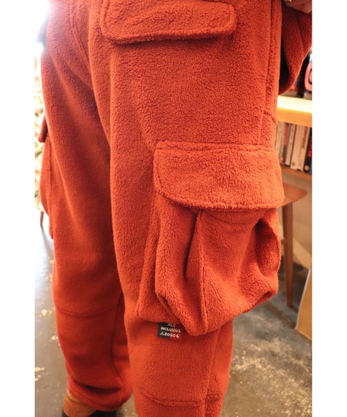 AlexanderLeeChang(アレキサンダーリーチャン)の「BACANCES ALL INCLUSIVE×AlexanderLeeChang/バカンス・オールインクルーシブ×アレキサンダーリーチャン BLC FLEECE ARMY CARGO PANTS(カーゴパンツ・メンズ・ブラック/ブラウン/マスタード・M/L/XL)」の12枚目の写真