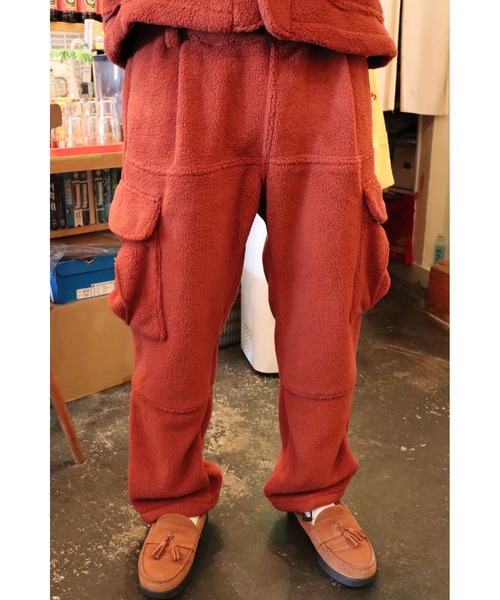 AlexanderLeeChang(アレキサンダーリーチャン)の「BACANCES ALL INCLUSIVE×AlexanderLeeChang/バカンス・オールインクルーシブ×アレキサンダーリーチャン BLC FLEECE ARMY CARGO PANTS(カーゴパンツ・メンズ・ブラック/ブラウン/マスタード・M/L/XL)」の17枚目の写真