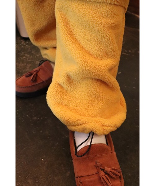 AlexanderLeeChang(アレキサンダーリーチャン)の「BACANCES ALL INCLUSIVE×AlexanderLeeChang/バカンス・オールインクルーシブ×アレキサンダーリーチャン BLC FLEECE ARMY CARGO PANTS(カーゴパンツ・メンズ・ブラック/ブラウン/マスタード・M/L/XL)」の15枚目の写真