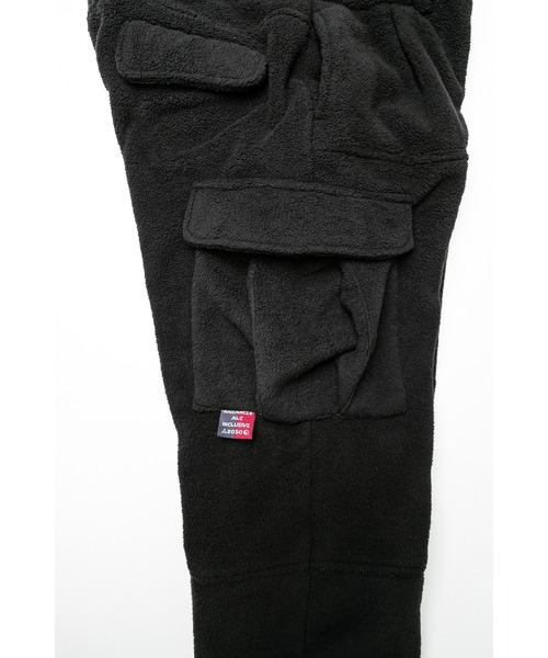AlexanderLeeChang(アレキサンダーリーチャン)の「BACANCES ALL INCLUSIVE×AlexanderLeeChang/バカンス・オールインクルーシブ×アレキサンダーリーチャン BLC FLEECE ARMY CARGO PANTS(カーゴパンツ・メンズ・ブラック/ブラウン/マスタード・M/L/XL)」の6枚目の写真