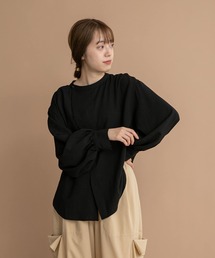 2WAY BANDCOLLAR BLOUSE