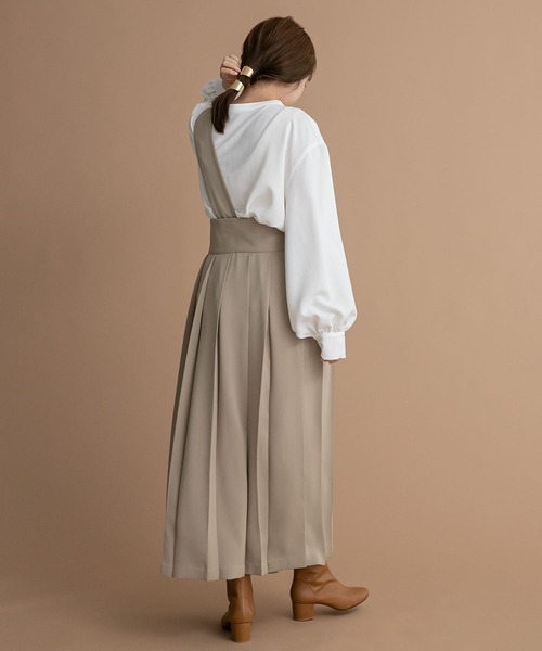 LAATO(ラート)の「2WAY BANDCOLLAR BLOUSE(シャツ/ブラウス・レディース・ホワイト/ブラック/ベージュ・FREE)」の17枚目の写真