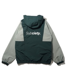 Subciety アノラック ナイロン ジャケット ペイズリー サブサエティ Subciety アノラック ナイロン ジャケット ペイズリー