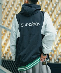 Subciety アノラック ナイロン ジャケット ペイズリー サブサエティ Subciety サブサエティ ジャケット メンズ ペイズリー シェル