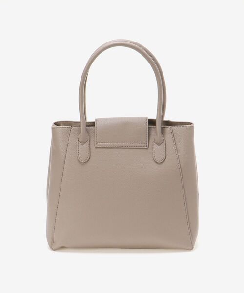 MAJESTIC LEGON(マジェスティックレゴン)の「Ladyスクエアハンドバッグ(ハンドバッグ・レディース・ブラック/アイボリー/グレイッシュベージュ・FREE)」の14枚目の写真