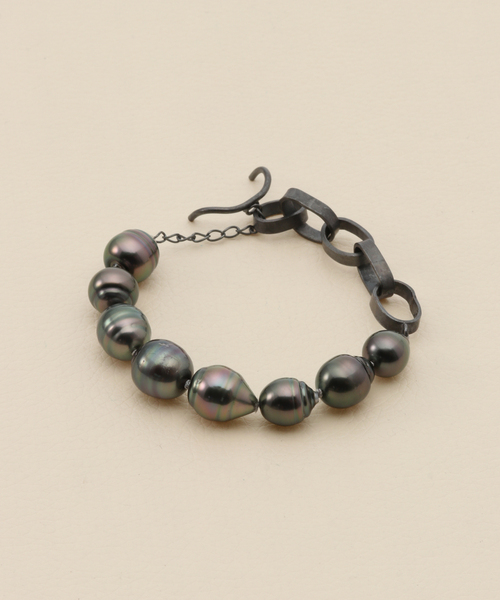 約17万円 MARIKO TSUCHIYAMA　タヒチアンパール シングルピアス セール】【mariko tsuchiyama/マリコ ツチヤマ】タヒチアンパール