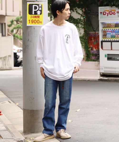 ROOPTOKYO（ループトウキョウ）の「VENICE8 COFFEE HOUSE/ベニス8コーヒーハウス Souvenir L/S Tee ロングスリーブTシャツ グラフィック（Tシャツ/カットソー・メンズ・ブラック/オレンジ/ホワイト・L/XL/M）」の20枚目の写真