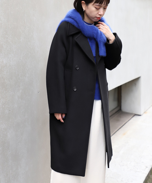 極美品✨23AW ヴェルメイユパーイエナ ウールメリトン　ピーコート M VERMEIL par iena（ヴェルメイユパーイエナ）の「シャルムビーバー