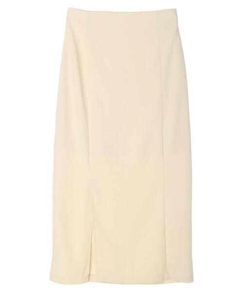 earth music&ecology（アースミュージックアンドエコロジー）の「ミニリップルナロースカート(アイボリー)（スカート・レディース・アイボリー・S/M）」の17枚目の写真