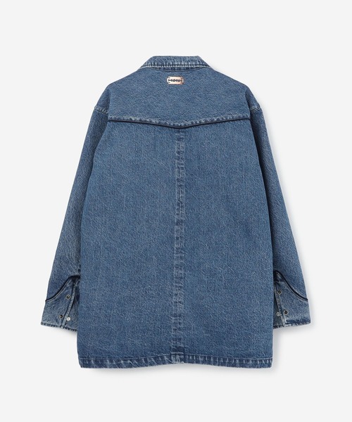 TANAKA ウエスタンオーバーシャツ TANAKA | デニムウエスタンオーバーシャツ WOMEN