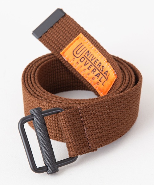 UNIVERSAL OVERALL（ユニバーサルオーバーオール）の「【UNIVERSALOVERALL/ユニバーサルオーバーオール】フランスカンベルト（ベルト・メンズ・グレー/ダークブラウン/エンジ/ブラック/オレンジ/カーキ/オフホワイト・FREE）」の4枚目の写真