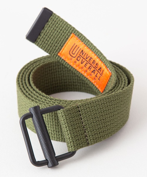 UNIVERSAL OVERALL（ユニバーサルオーバーオール）の「【UNIVERSALOVERALL/ユニバーサルオーバーオール】フランスカンベルト（ベルト・メンズ・グレー/ダークブラウン/エンジ/ブラック/オレンジ/カーキ/オフホワイト・FREE）」の5枚目の写真