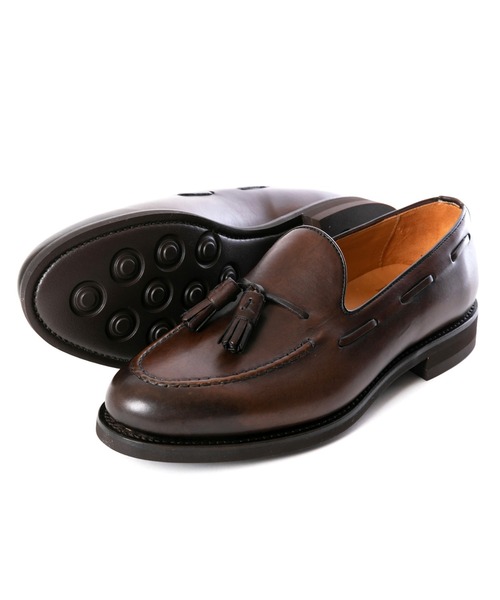 Berwickバーウィック 8491BCVIBK タッセルローファー　28cm Berwick バーウィック タッセル ローファー 8491 ヴィブラム ソール