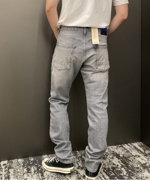 SCOTCH&SODA(スコッチアンドソーダ)の「グレーデニム / Ralston - Grey Dream【169237】(デニムパンツ・メンズ・グレー・32inch/30inch/31inch/33inch/29inch)」の4枚目の写真