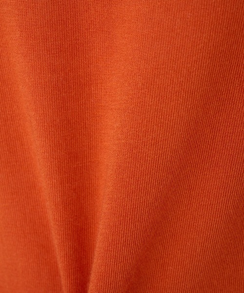 BEARDSLEY(ビアズリー)の「シルク混ハイネックカットソー(Tシャツ/カットソー・レディース・オレンジ/グレー・フリー)」の10枚目の写真