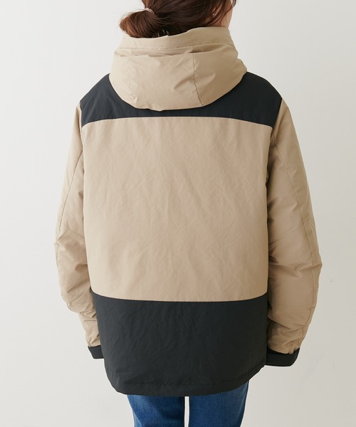 FIRST DOWN(ファーストダウン)の「【FIRST DOWN】WRAP DOWN DICROS(ダウンジャケット/コート・レディース・ブラック/チャコールグレー/ベージュ系その他・S/M)」の22枚目の写真