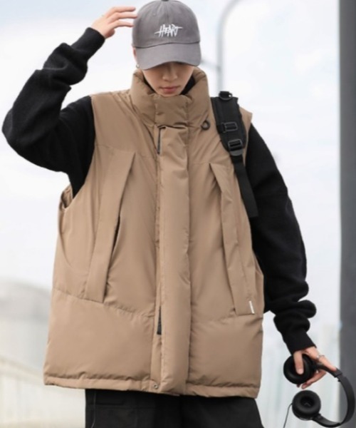 MGV(エムジーヴィー)の「ワンポイントダウンベスト(ダウンベスト・メンズ・ブラック/ブラウン・MEDIUM/LARGE/X-LARGE)」の17枚目の写真