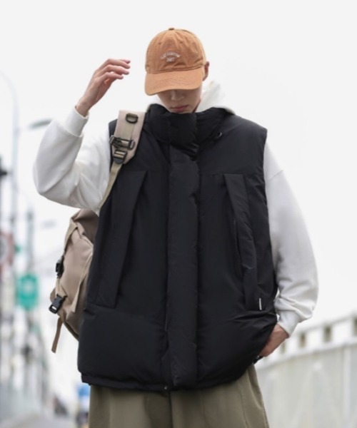 MGV(エムジーヴィー)の「ワンポイントダウンベスト(ダウンベスト・メンズ・ブラック/ブラウン・MEDIUM/LARGE/X-LARGE)」の18枚目の写真