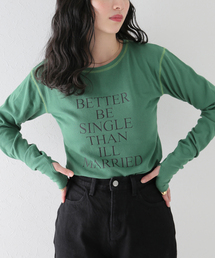 Oriens JOURNAL STANDARD（オリエンス ジャーナルスタンダード）の「Lettered Long Tee：レタードロングT（Tシャツ/カットソー）」