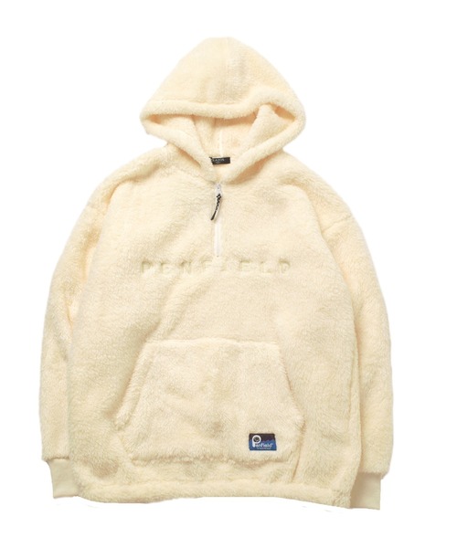 PEN FIELD(ペンフィールド)の「【Penfield】ボア・ハーフジップ刺繍入りパーカー(パーカー・キッズ・ネイビー/オフホワイト/ブラウン/カーキ・160cm/170cm/140cm/150cm)」の19枚目の写真