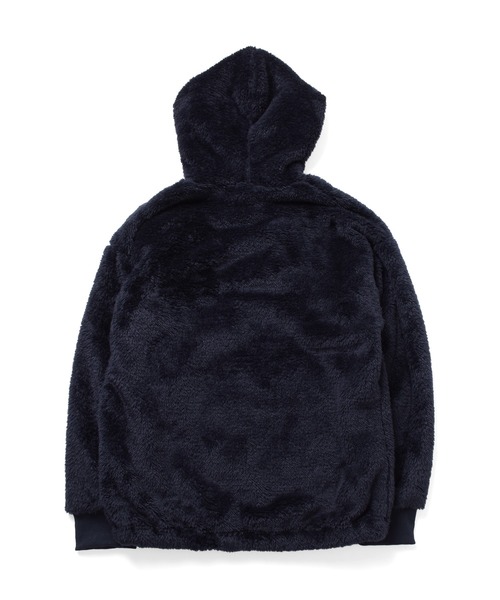 PEN FIELD(ペンフィールド)の「【Penfield】ボア・ハーフジップ刺繍入りパーカー(パーカー・キッズ・ネイビー/オフホワイト/ブラウン/カーキ・160cm/170cm/140cm/150cm)」の6枚目の写真