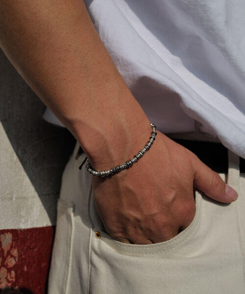 wakami（ワカミ）の「wakami × bPr BEAMS / 別注 メタルビーズ ブレスレット 2023（ブレスレット・メンズ・その他1/その他2・ONE SIZE）」の7枚目の写真