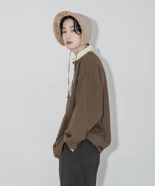 FOLLOWIN(フォロウィン)の「リバーシブルふわふわウィンターフェイクファー帽子(ハット・レディース・ブラウン/ベージュ/ブラック・FREE)」の6枚目の写真