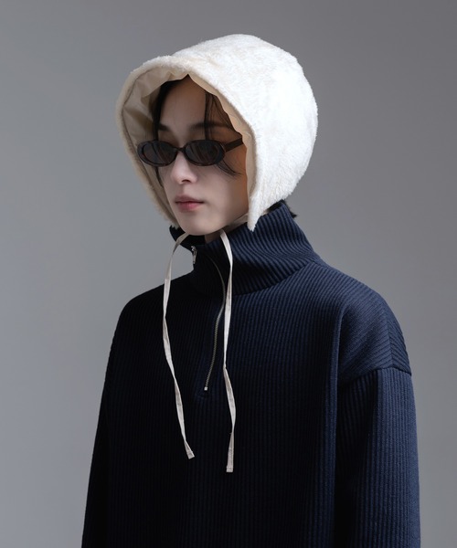 FOLLOWIN(フォロウィン)の「リバーシブルふわふわウィンターフェイクファー帽子(ハット・レディース・ブラウン/ベージュ/ブラック・FREE)」の11枚目の写真