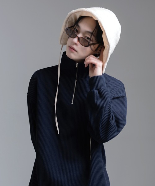 FOLLOWIN(フォロウィン)の「リバーシブルふわふわウィンターフェイクファー帽子(ハット・レディース・ブラウン/ベージュ/ブラック・FREE)」の12枚目の写真