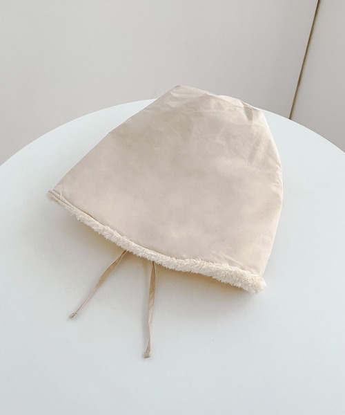 FOLLOWIN(フォロウィン)の「リバーシブルふわふわウィンターフェイクファー帽子(ハット・レディース・ブラウン/ベージュ/ブラック・FREE)」の20枚目の写真