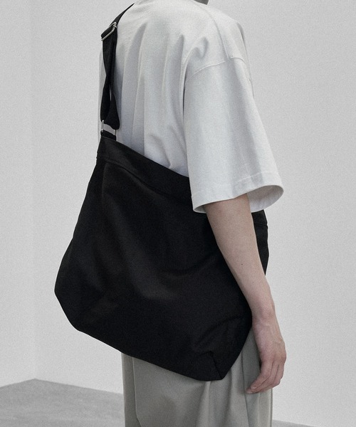 RUUBON】canvas big shoulder bag / キャンバス ビッグ ショルダー