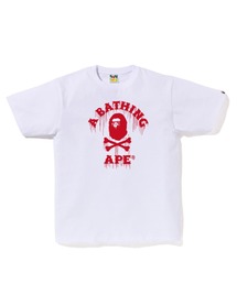 DRIP APE CROSSBONE COLLEGE TEE M