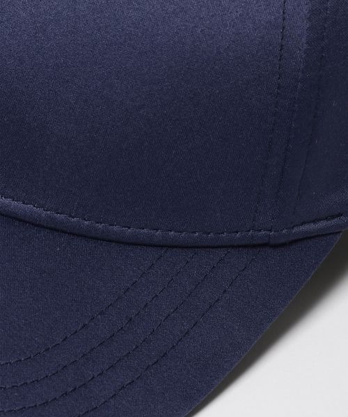 JEANASIS（ジーナシス）の「サテンシシュウロゴキャップ/181124（キャップ・レディース・ライトグレー/ネイビー・FREE）」の9枚目の写真