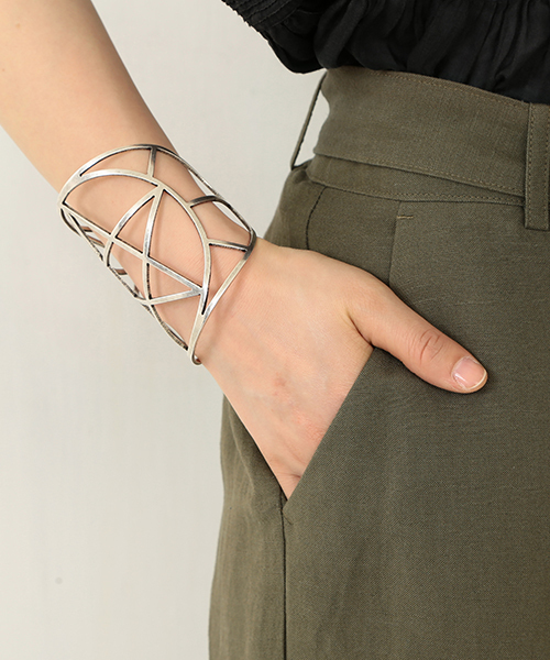 Demi-Luxe BEAMS（デミルクス ビームス）の「Demi-Luxe BEAMS / リネンガウチョパンツ（その他パンツ・レディース・ブラック/カーキ・38/40/36）」の7枚目の写真