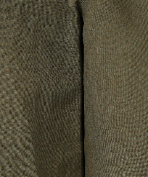 Demi-Luxe BEAMS（デミルクス ビームス）の「Demi-Luxe BEAMS / リネンガウチョパンツ（その他パンツ・レディース・ブラック/カーキ・38/40/36）」の9枚目の写真