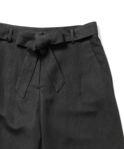 Demi-Luxe BEAMS（デミルクス ビームス）の「Demi-Luxe BEAMS / リネンガウチョパンツ（その他パンツ・レディース・ブラック/カーキ・38/40/36）」の13枚目の写真